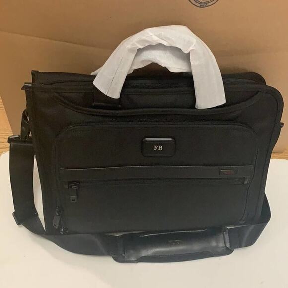 NWT TUMI‎ ALPHA 2 BLACK BAG - Picture 3 of 12